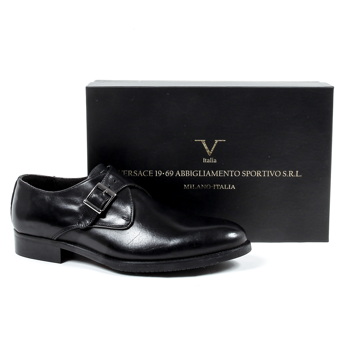 V 1969 Italia Mens Monk Strap Shoe