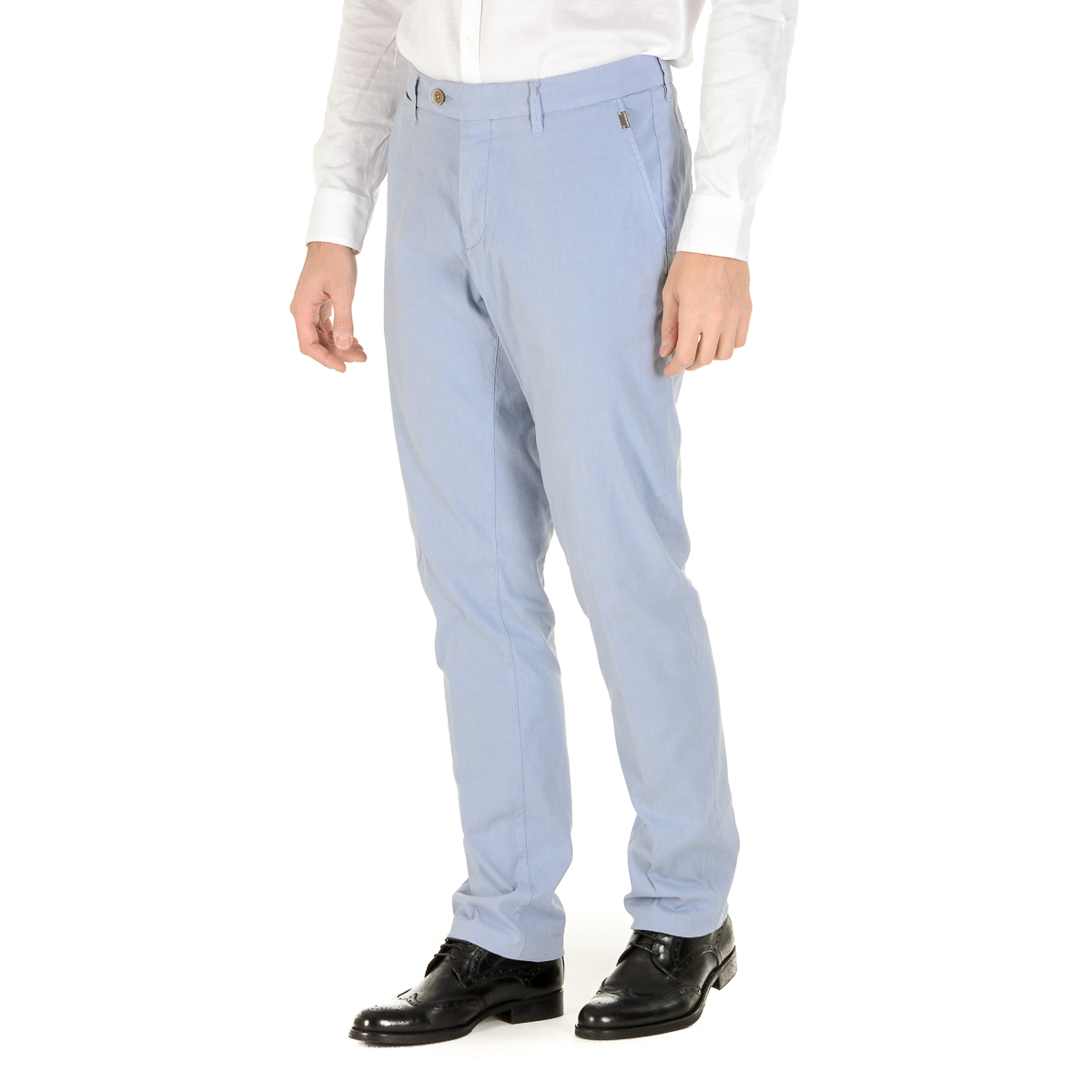 Pantalones Corneliani para hombre gris claro