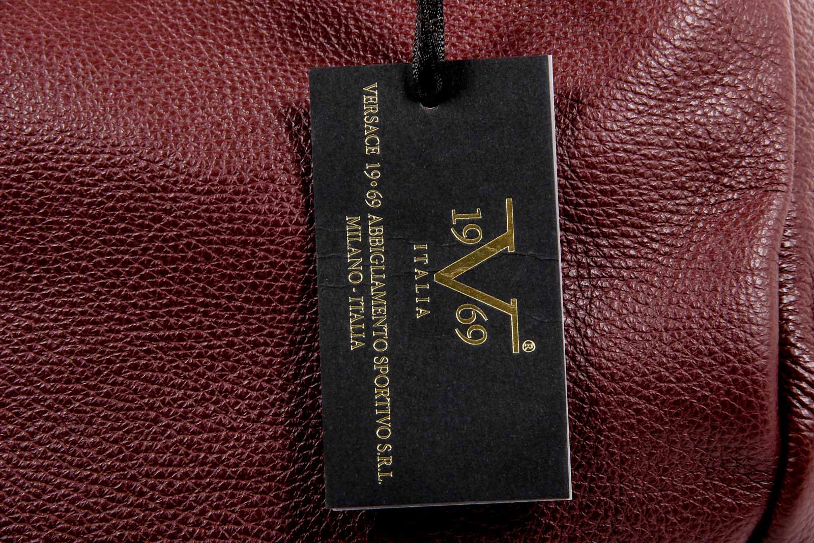 Bolso de mano para mujer V 1969 Italia V012 S BORDEAUX