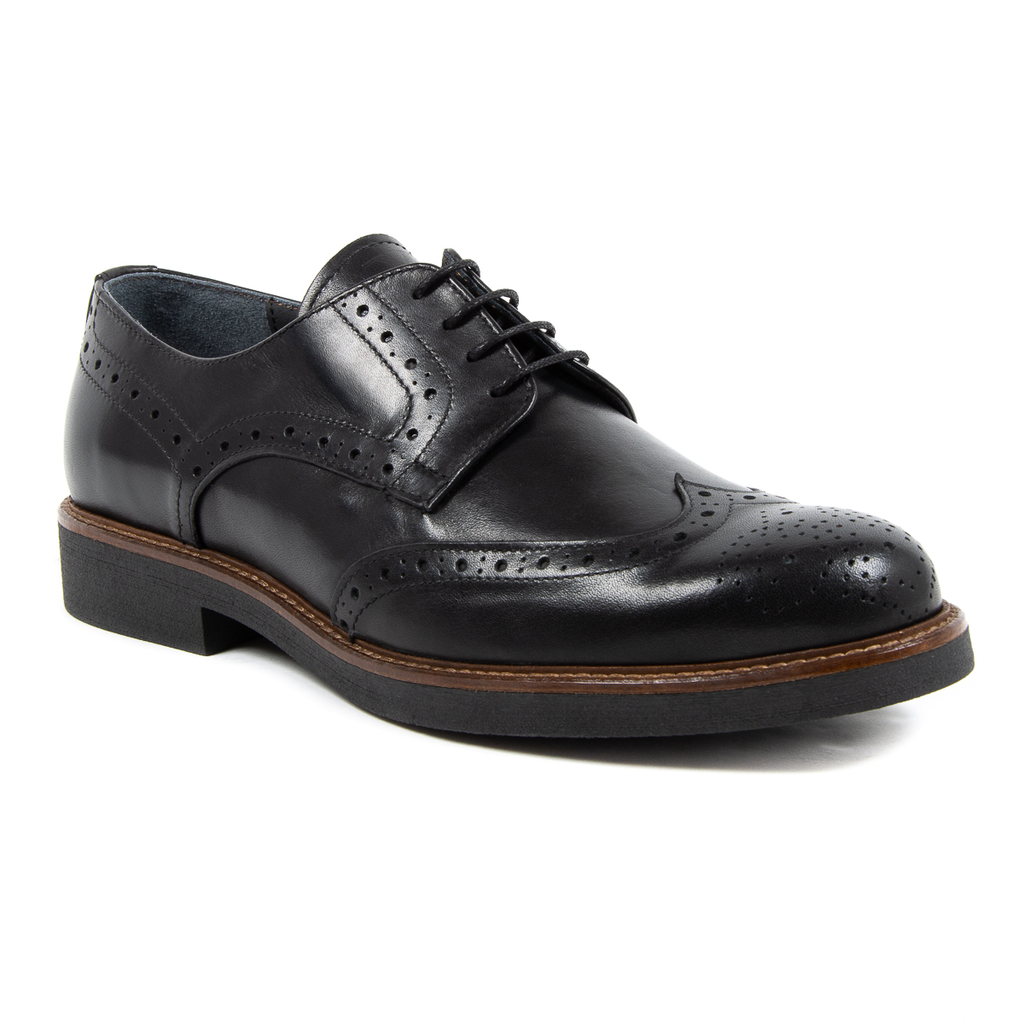 V 1969 Italia - Zapato brogue para hombre, color negro, VINCENT