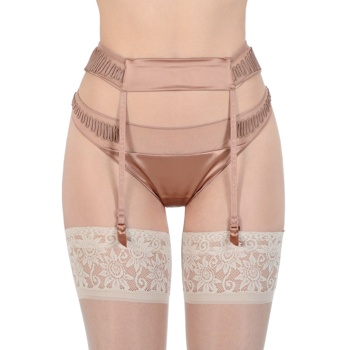 La Perla Top Accesorios Mujer Beige