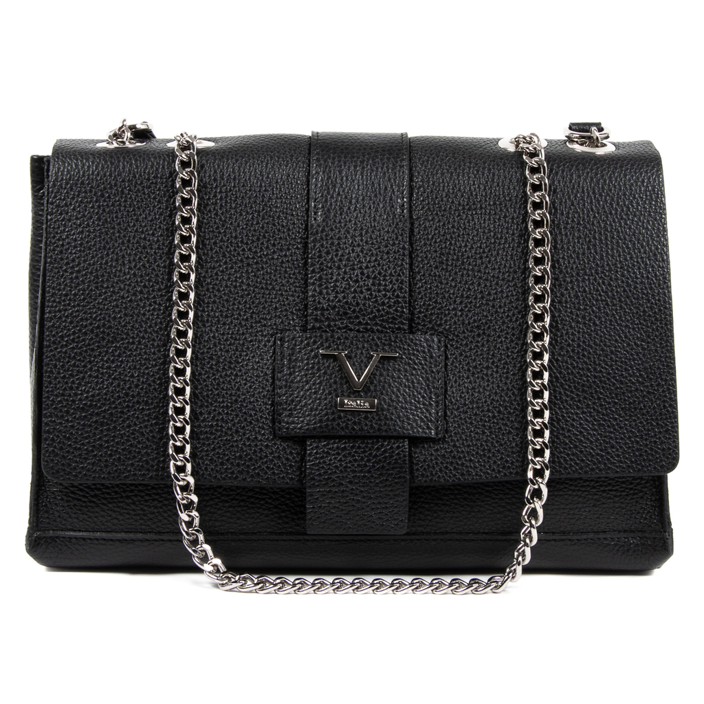 V 1969 Italia Womens Handbag Black ELLY
