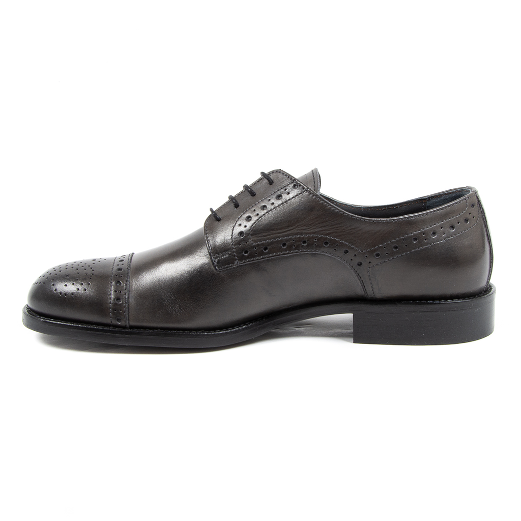 V 1969 Italia - Zapatos brogue para hombre, gris oscuro, LUKE