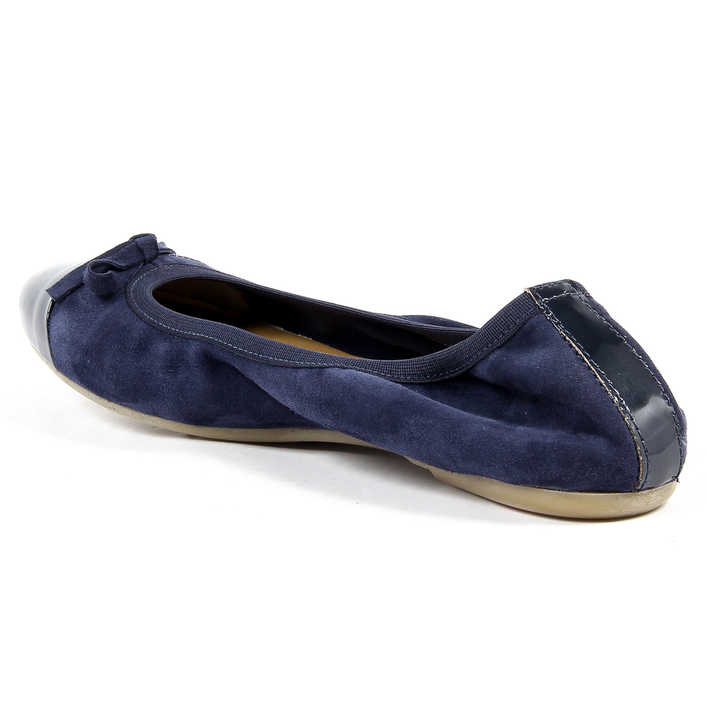 V 1969 Italia Womens Soft Ballerina Blue PAMELA