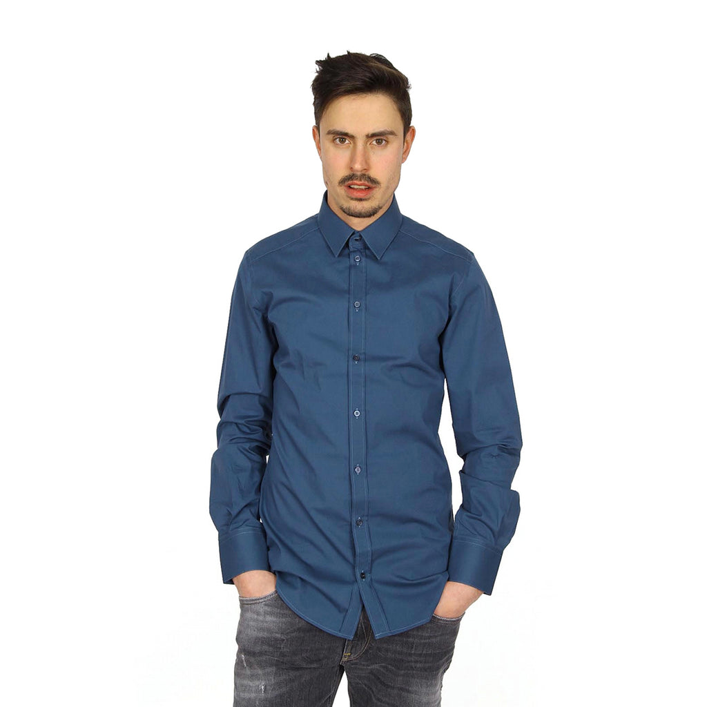 Camisa Dolce & Gabbana de manga larga para hombre G5CP0T FUEAJ B0966