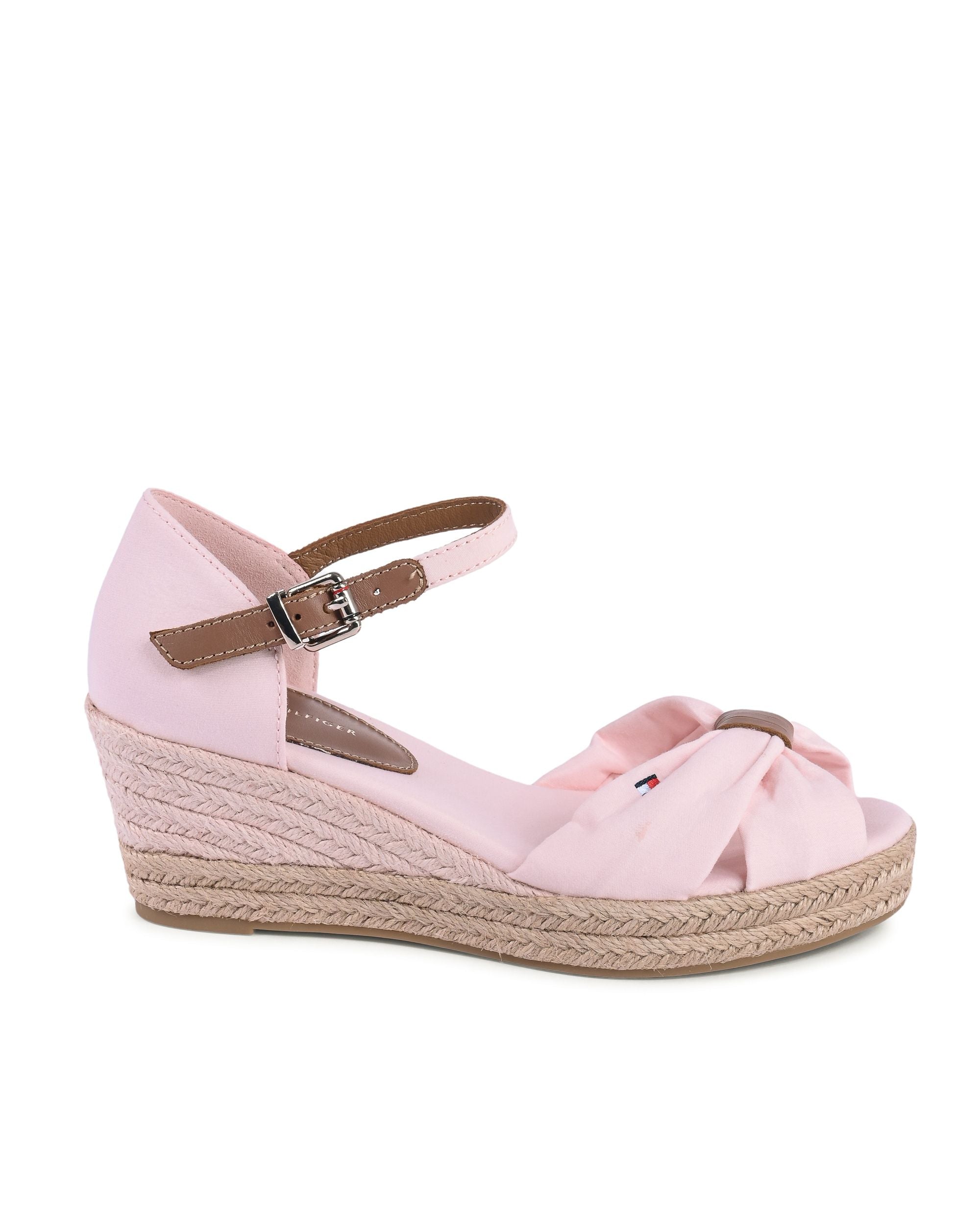 Tommy Hilfiger - Sandalias de cuña para mujer, color rosa, FW0FW04785TJQ
