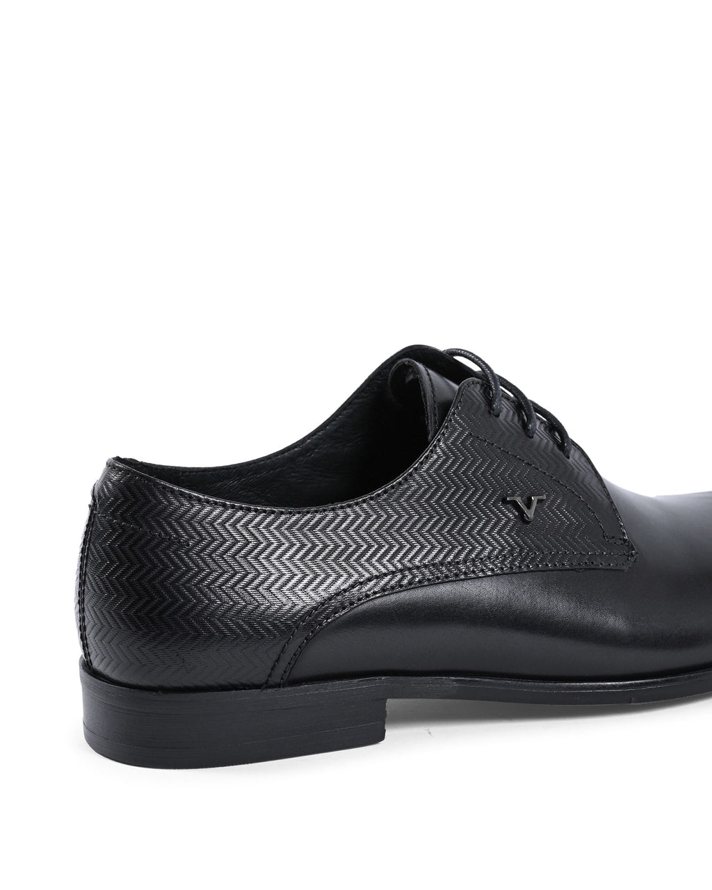 19V69 Italia Zapatos con cordones para hombre Negro YO 722-1-37 A NEGRO
