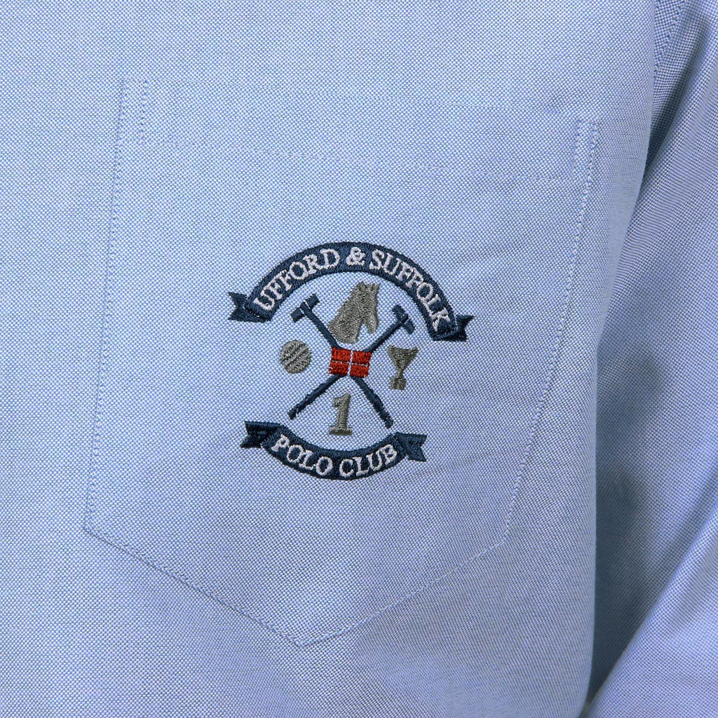 Ufford & Suffolk Polo Club Camisa Hombre USC03 C3 AZZURRO SCURO
