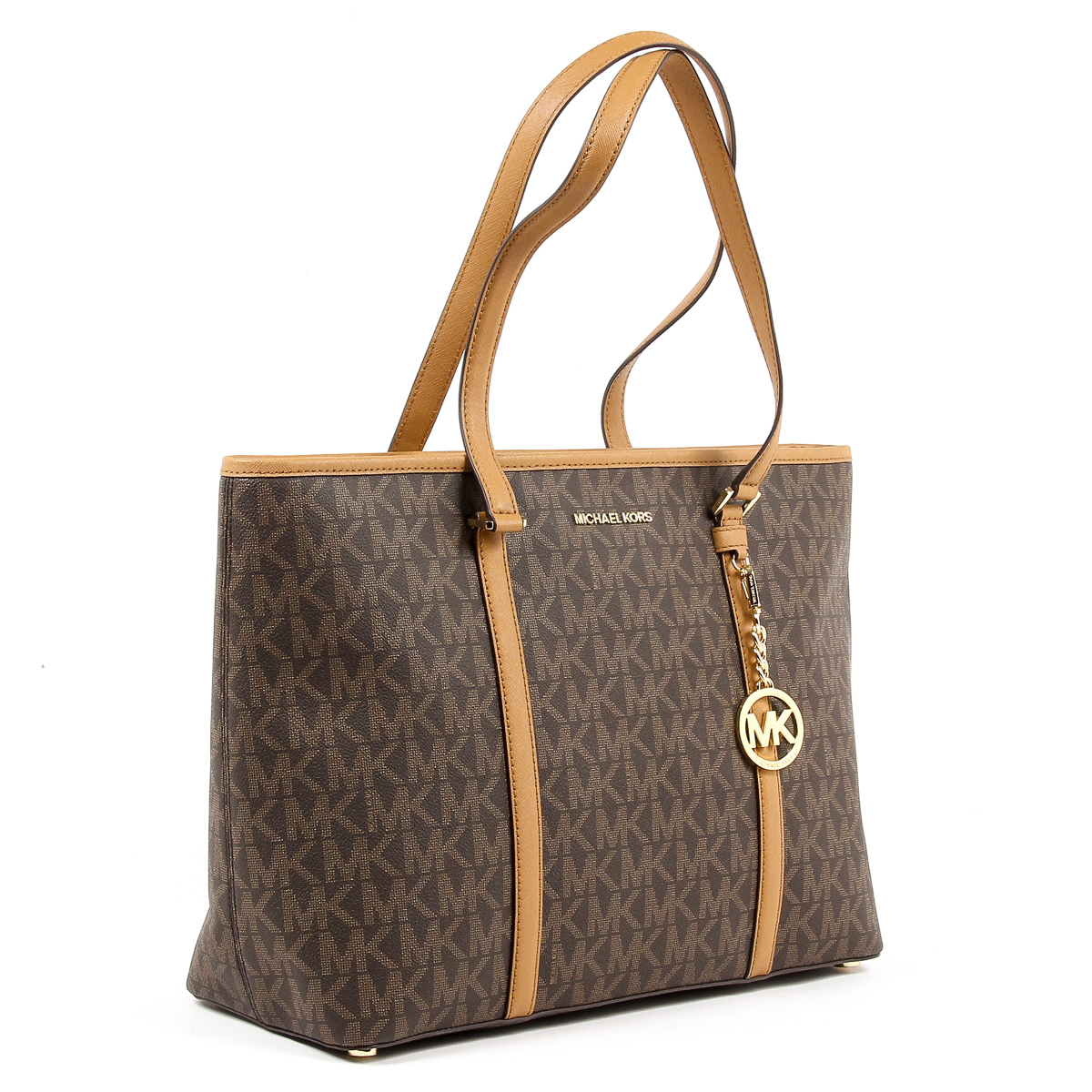 Michael Kors Womens Handbag SADY 35T7GD4T7B BRN ACORN