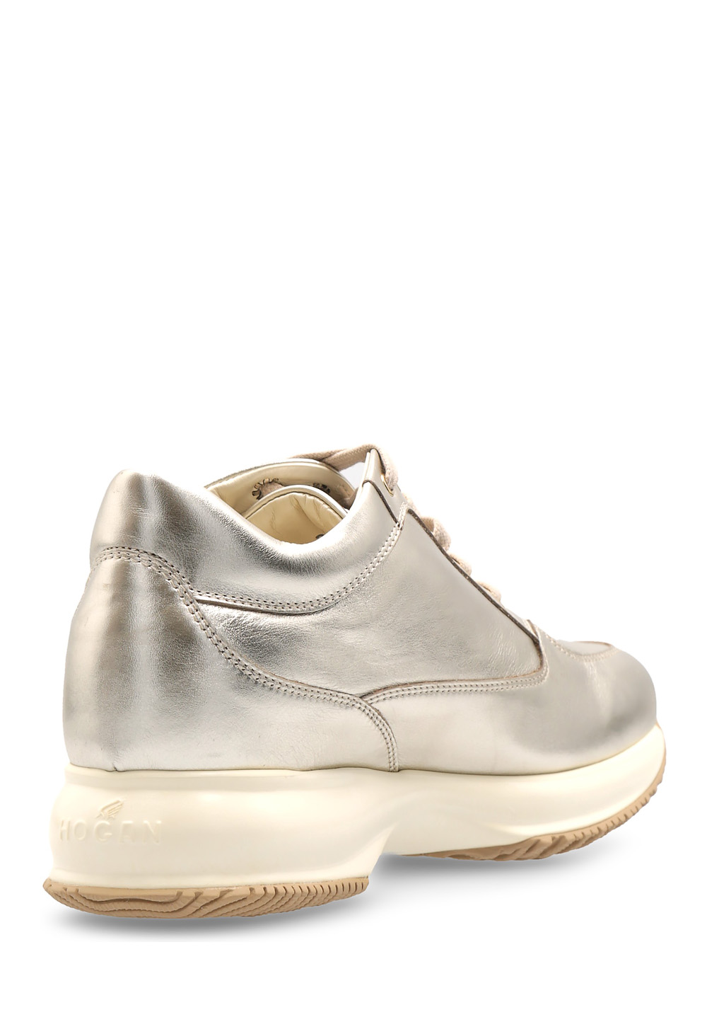 Hogan Womens Sneaker Silver Interactive HXW00N0Q240SSV0B202