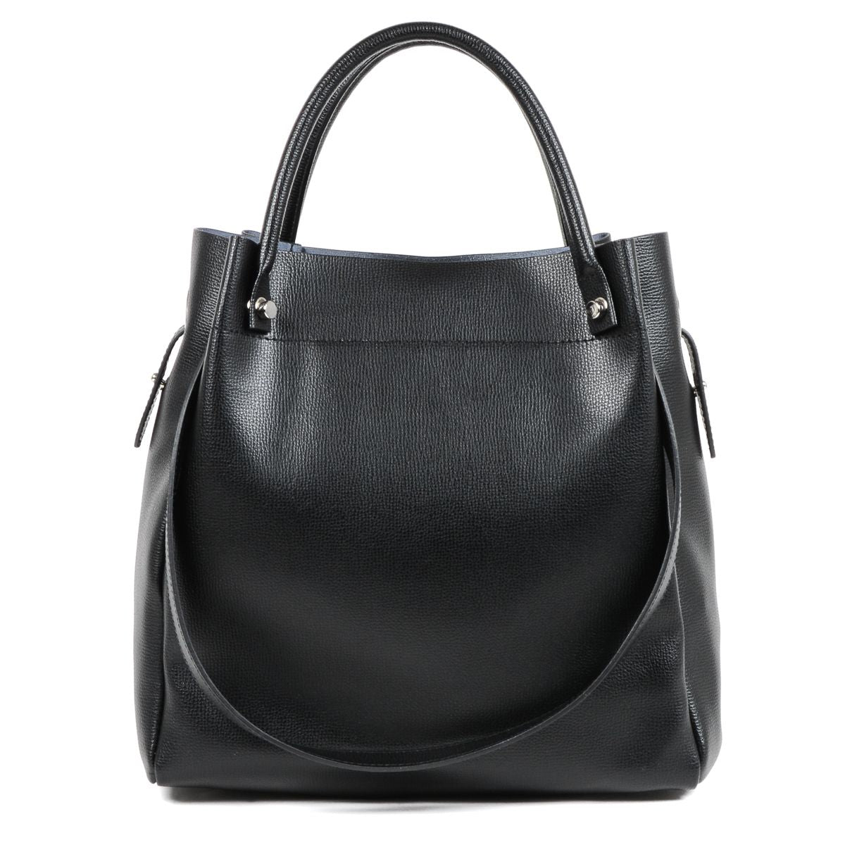 Bolso de mano para mujer V 1969 Italia negro TATIANA