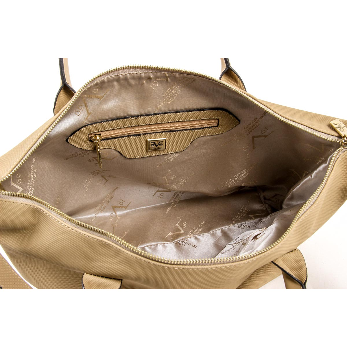 Bolso de mano para mujer V 1969 Italia V1969001B BEIGE