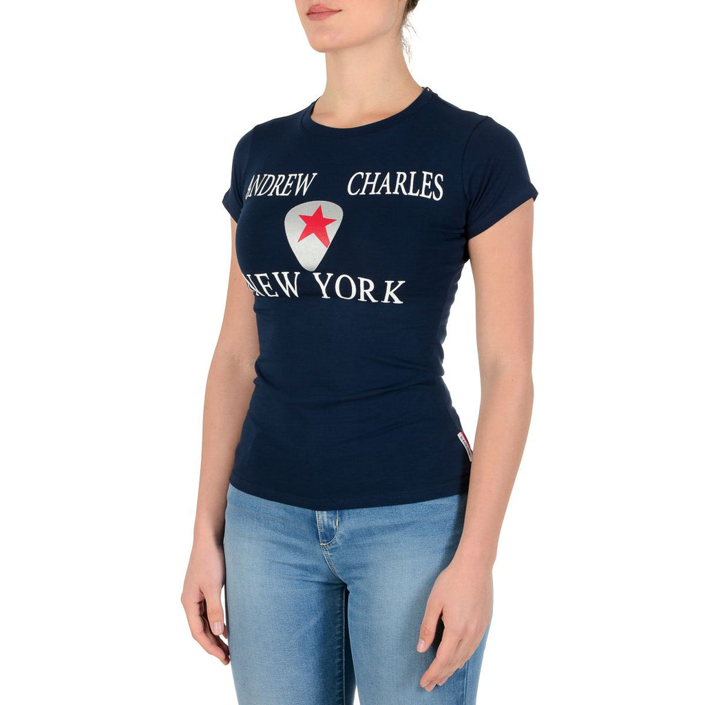 Camiseta para mujer Andrew Charles By Andy Hilfiger TS501 03 1002 TARANA NAVY S14