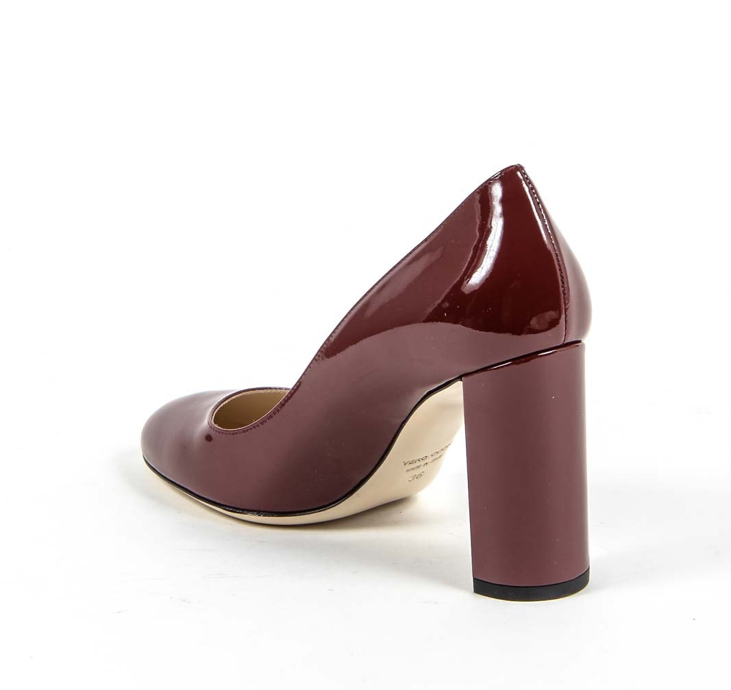 Zapatos de salón para mujer V 1969 Italia 3112331 VERNICE AMARANTO