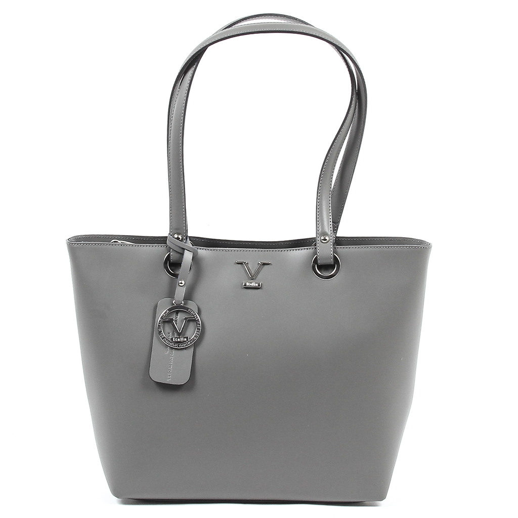 Bolso de mano para mujer V 1969 Italia V009-S RUGA GRIGIO V2