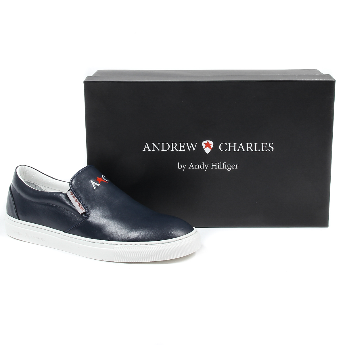 Zapatillas sin cordones Andrew Charles para hombre