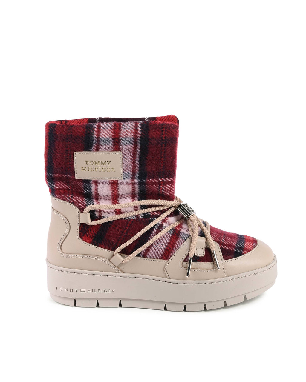 Botas Tommy Hilfiger para mujer BEIGE FW0FW07612ABO