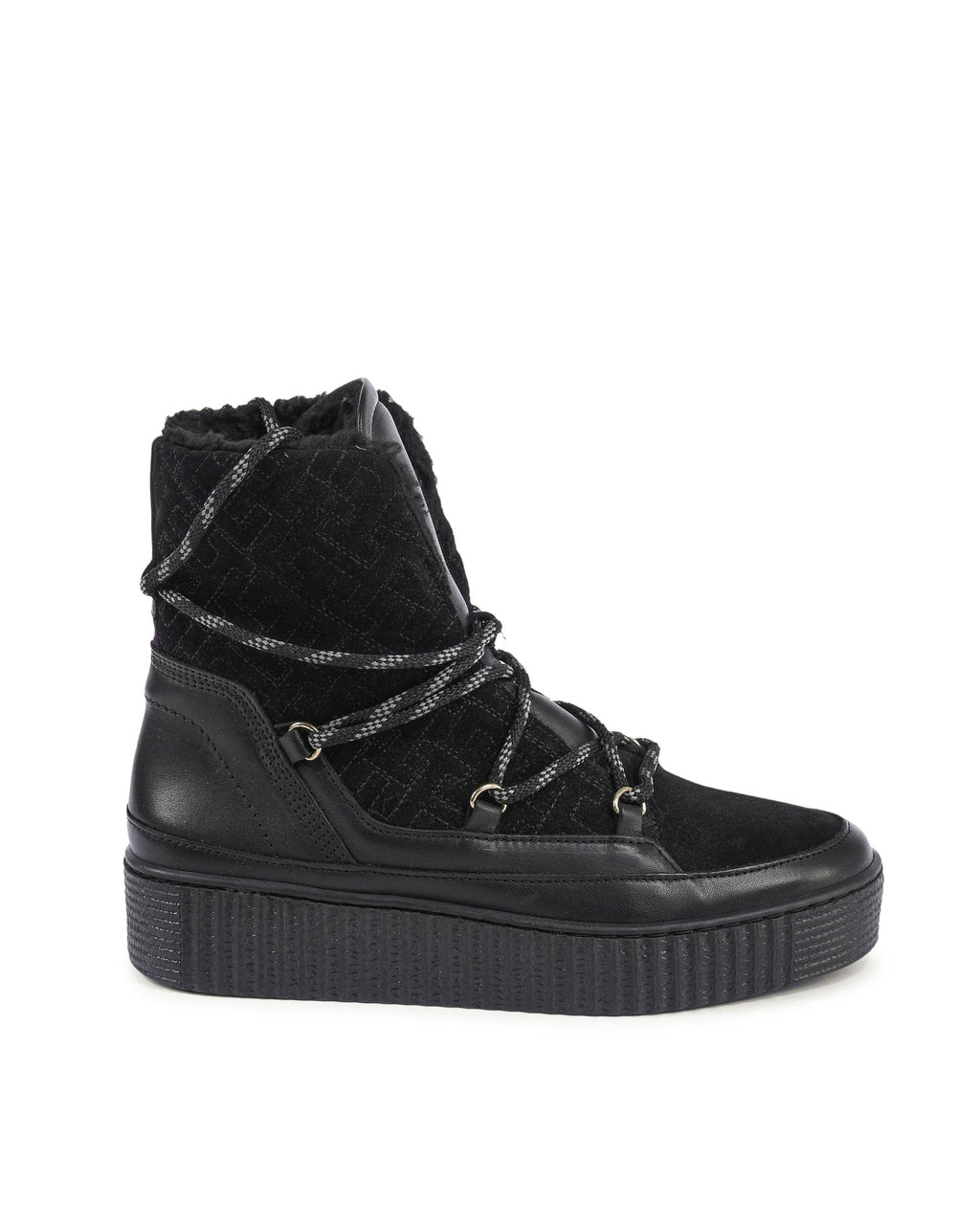 Botas Tommy Hilfiger para mujer NEGRAS FW0FW06852BDS