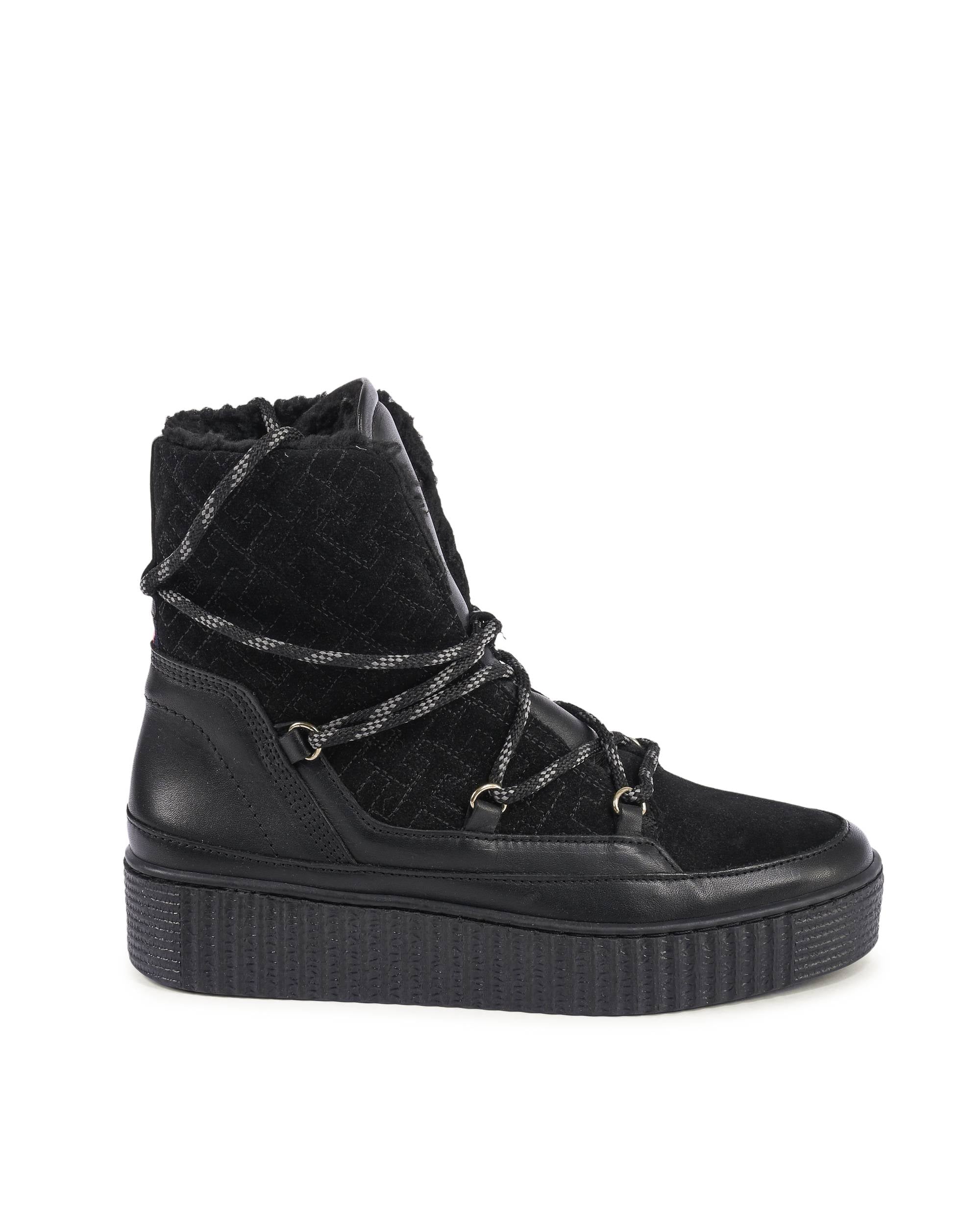 Botas Tommy Hilfiger para mujer NEGRAS FW0FW06852BDS