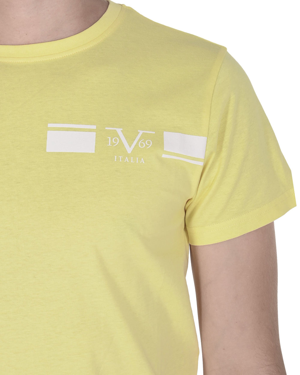 Camiseta para hombre 19V69 Italia VSC1MTS05 POPCORN