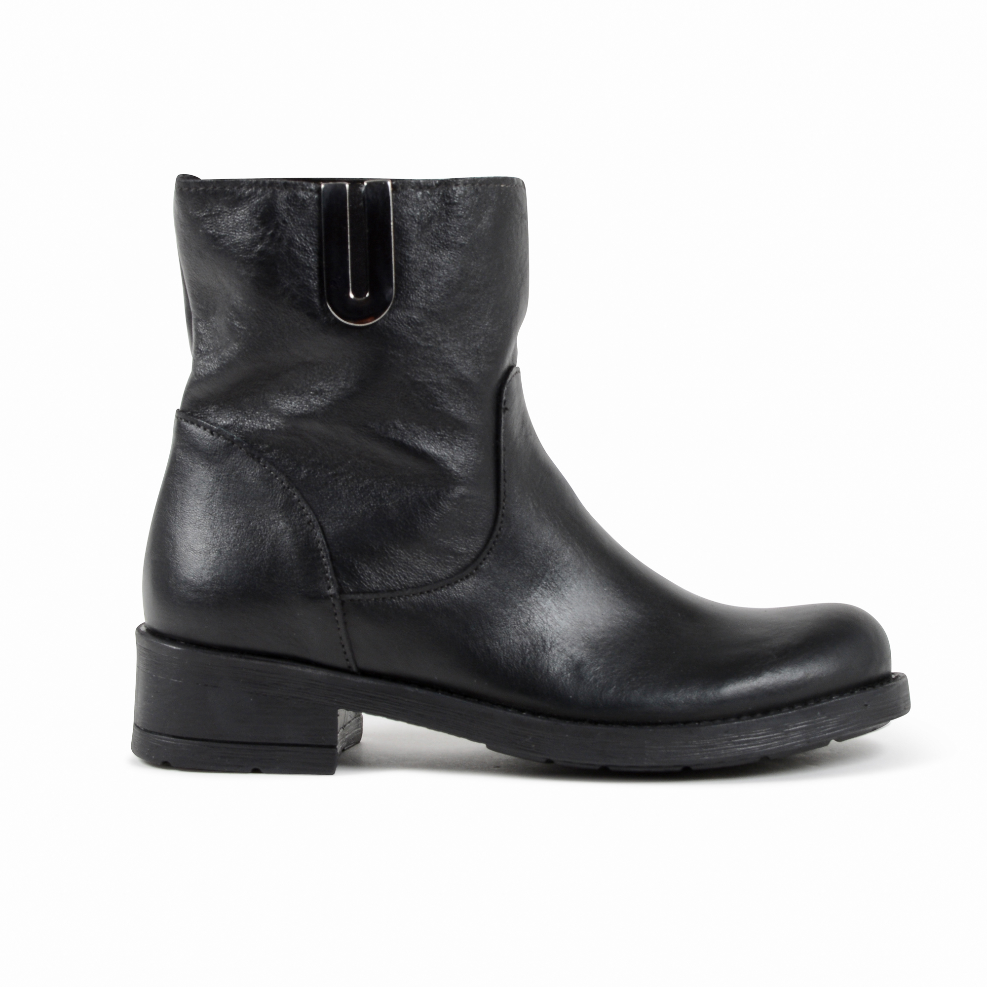 19V69 Italia Botines para mujer Negro 016 VITELLO NERO