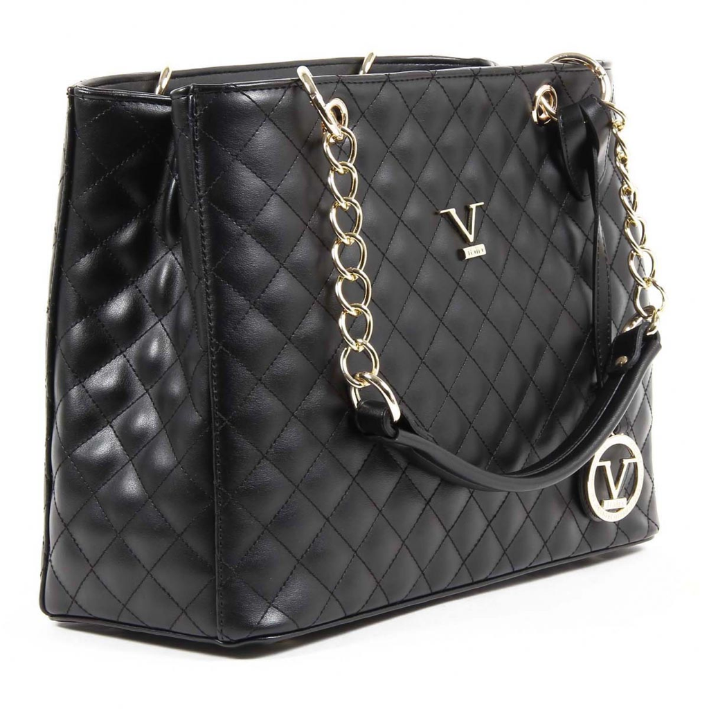 Bolso de mano para mujer V 1969 Italia VE03 NEGRO