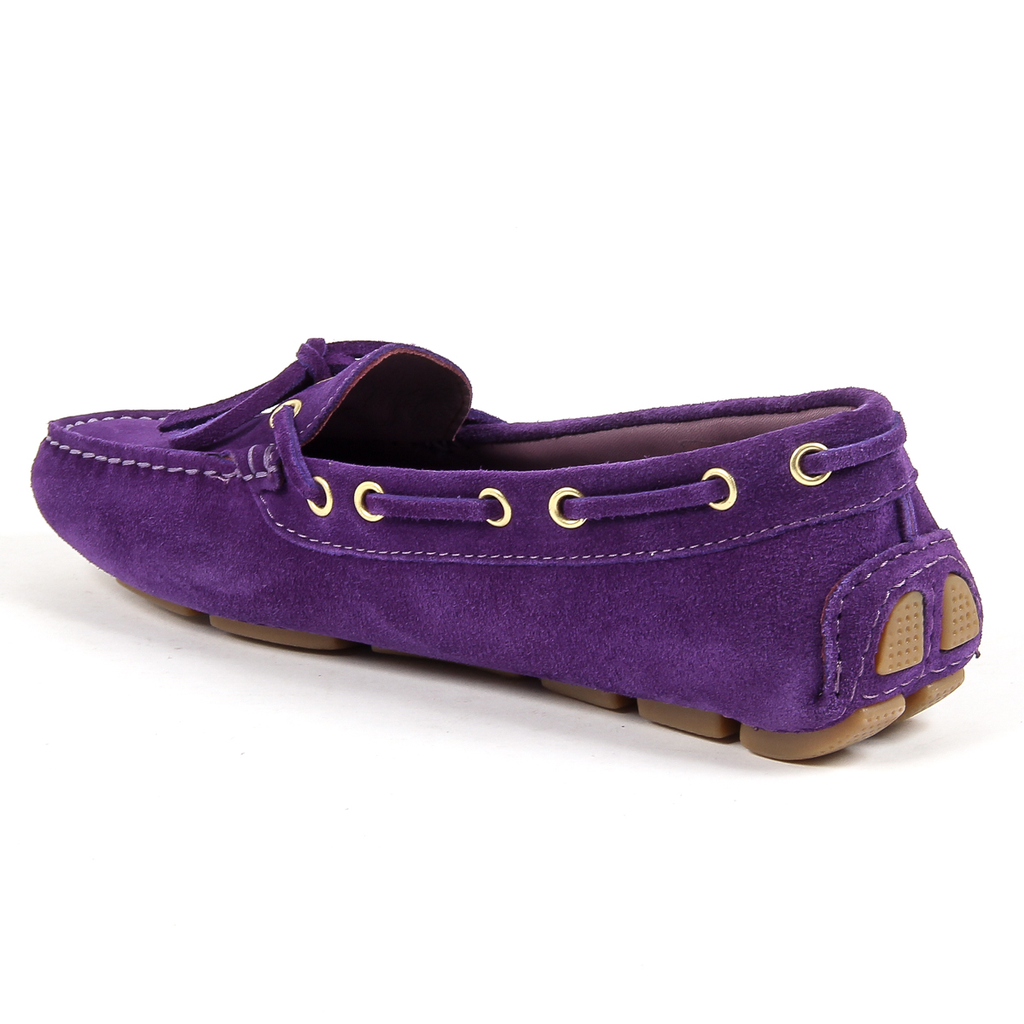 Mocasín Andrew Charles para mujer, color morado, CAMILLA