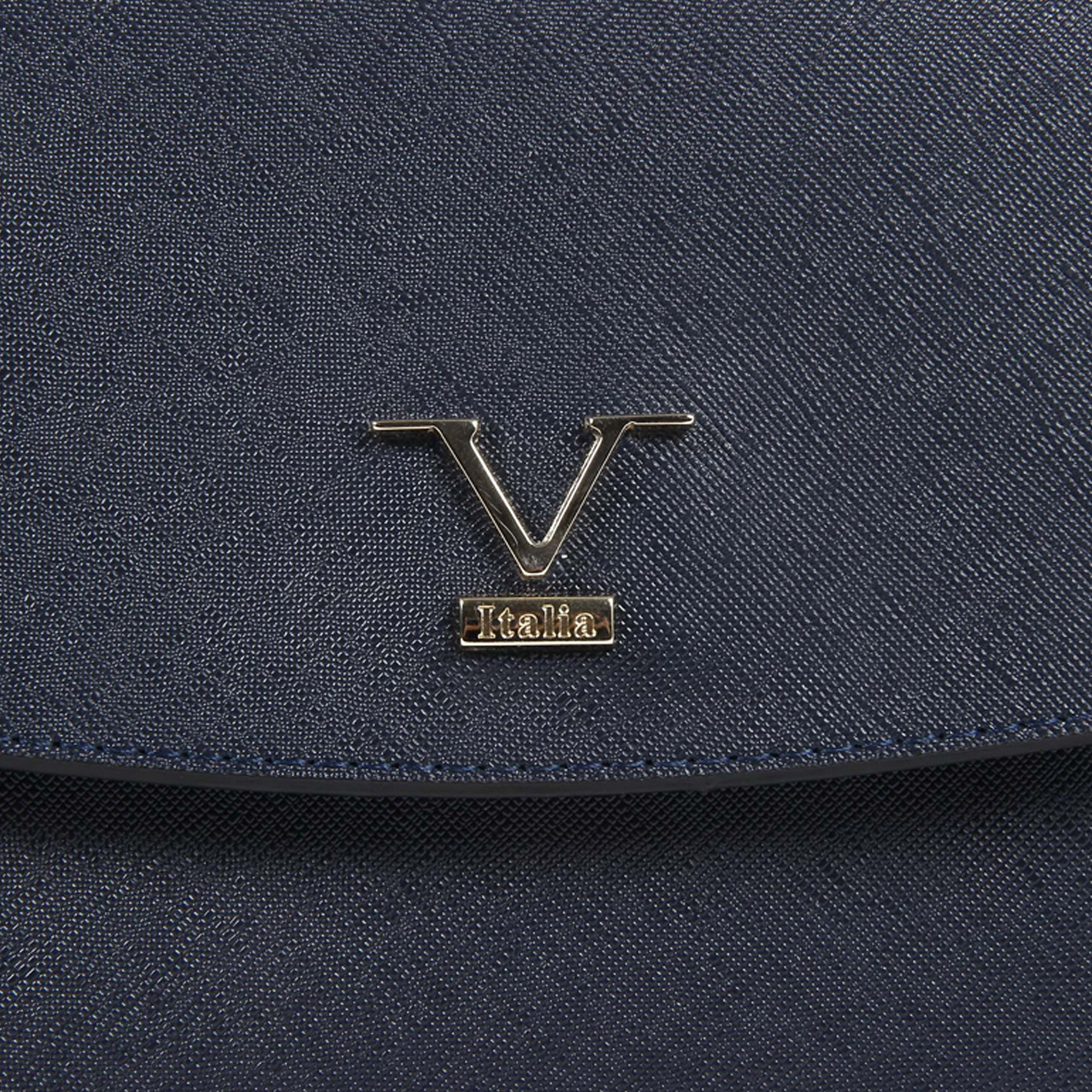 Bolso de mano para mujer V 1969 Italia VE09 AZUL MARINO