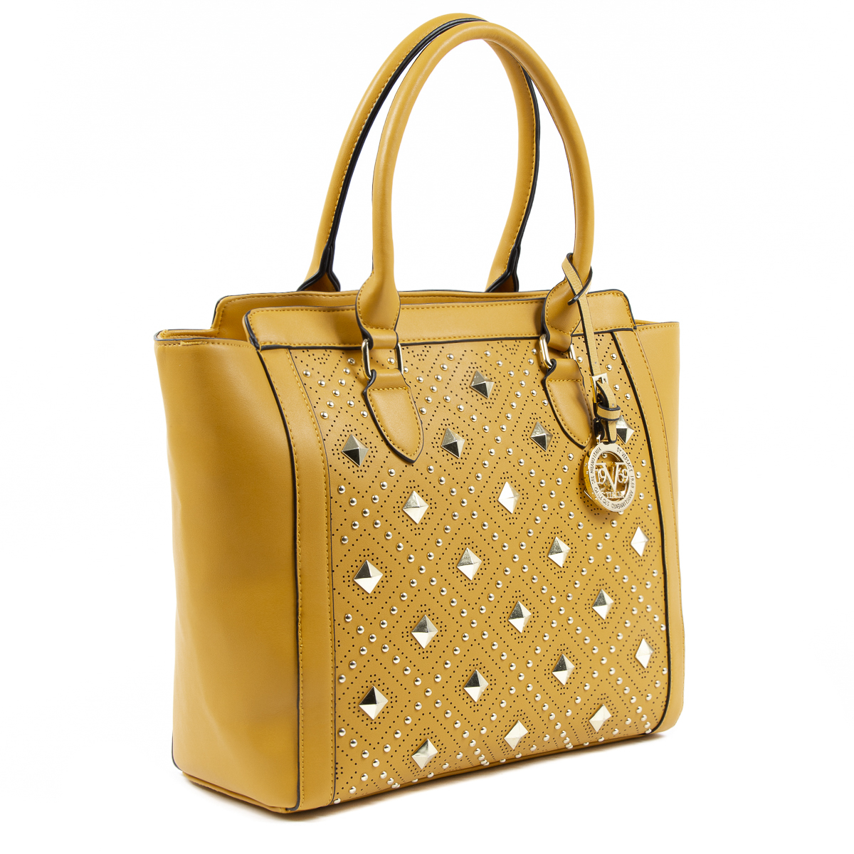 Bolso de mano para mujer V 1969 Italia amarillo ROBERTA
