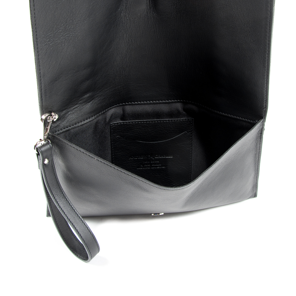 Bolso de mano para mujer Andrew Charles, color negro, CORY