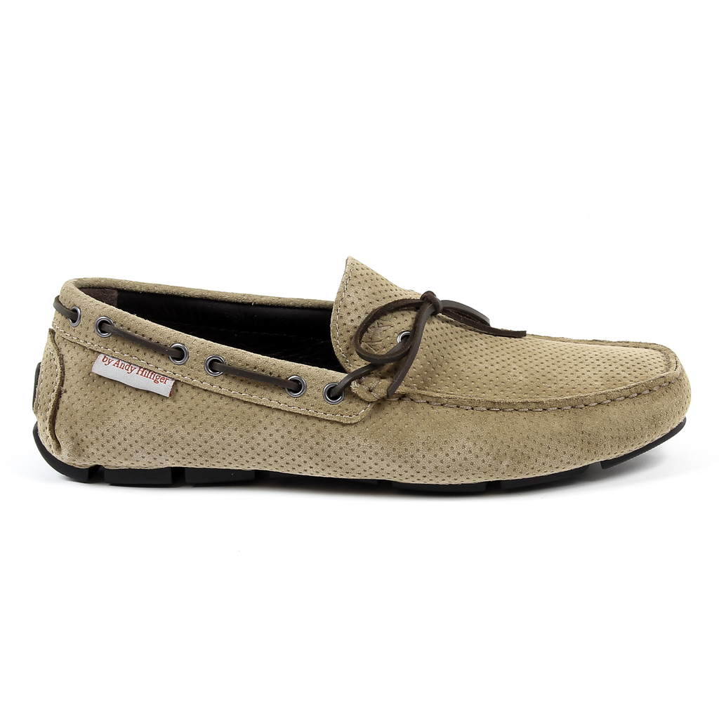 Mocasines Andrew Charles para hombre beige OTTO