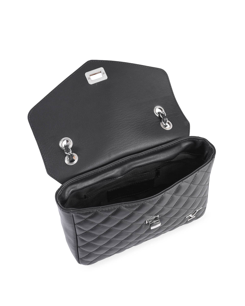 Bolso de mano para mujer V Italia V024M-S SAUVAGE NERO