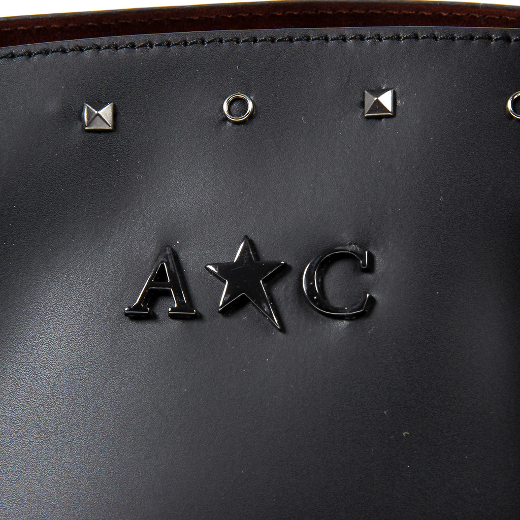 Andrew Charles Womens Handbag Black NELLY