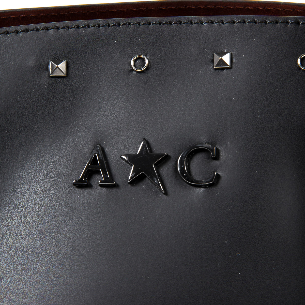 Andrew Charles Womens Handbag Black NELLY
