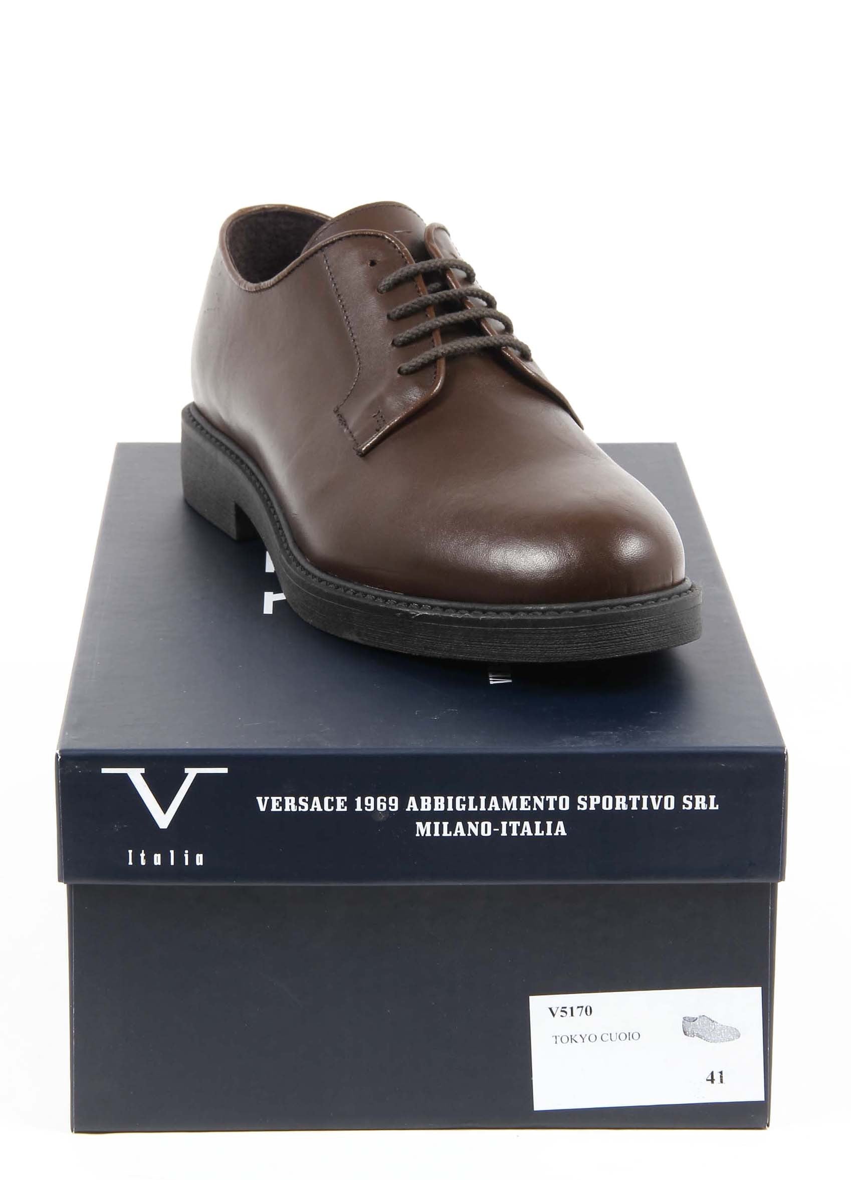 V 1969 Italia Zapato con cordones para hombre V5170 TOKYO CUOIO