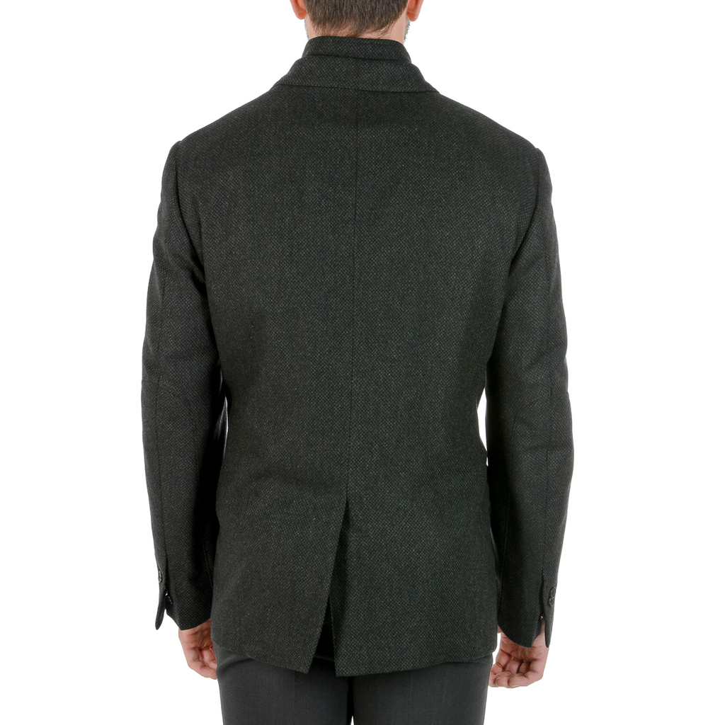 Corneliani Mens Jacket Long Sleeves Dark Grey