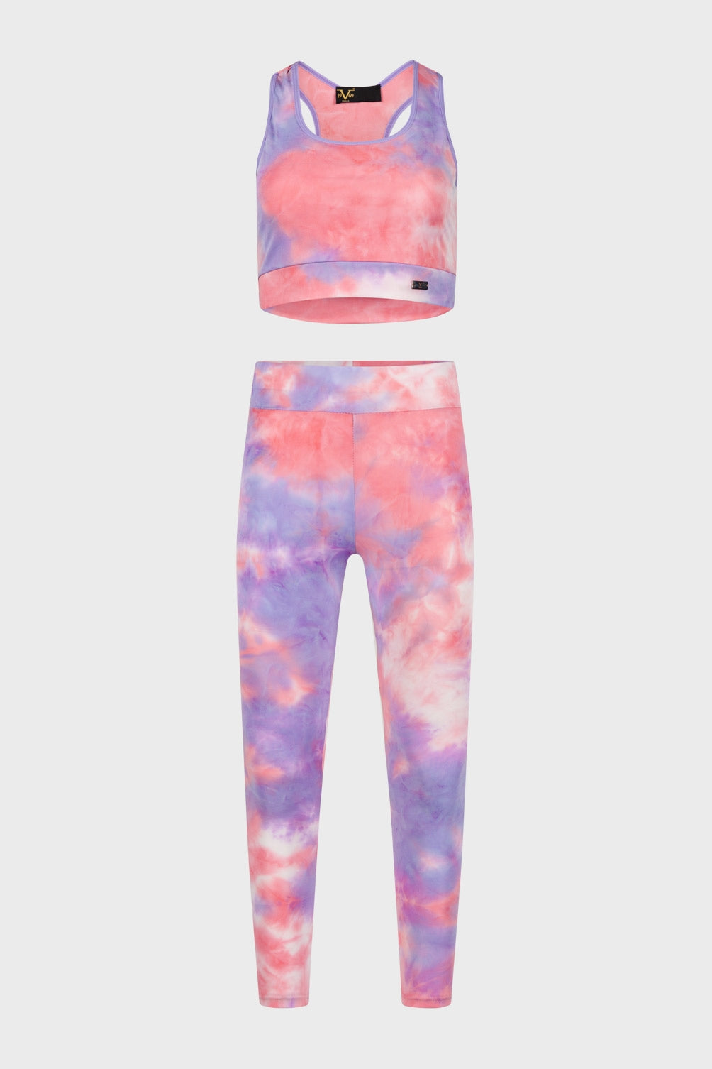 19V69 Italia Leggings y top para mujer morado DEMY PURPLE