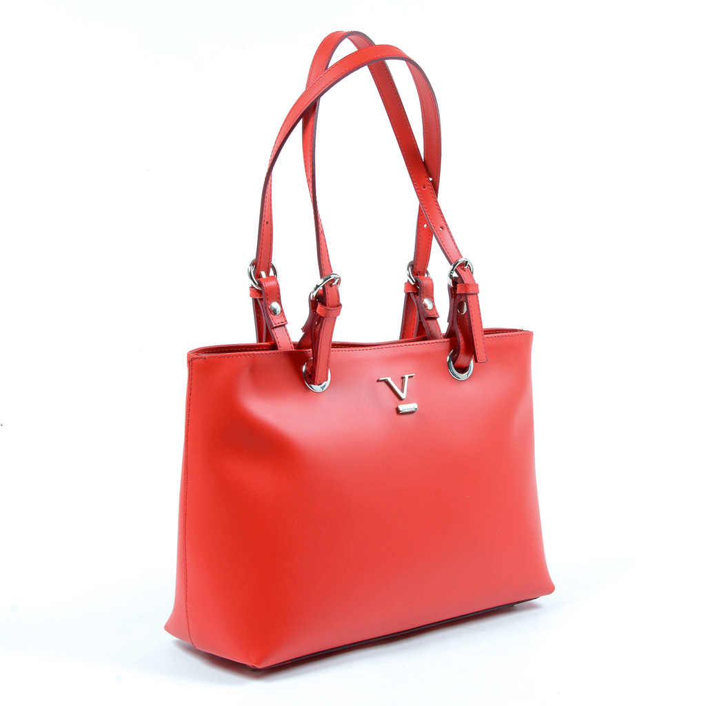 Bolso de mano para mujer V 1969 Italia rojo GLORY