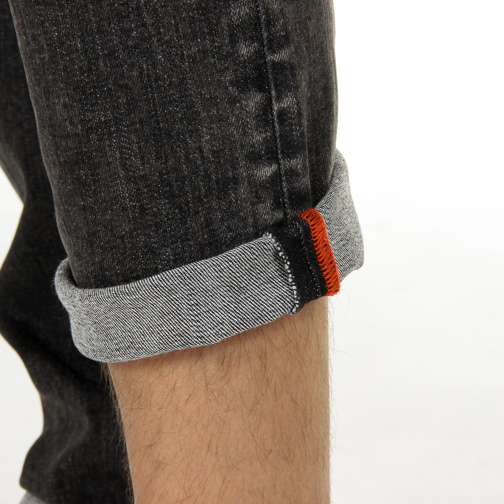Vaqueros Andrew Charles para hombre gris oscuro enero