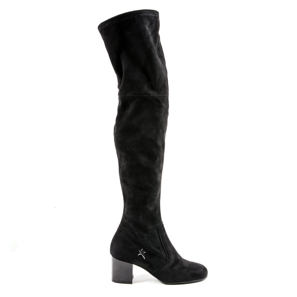 Andrew Charles Womens High Boot Black MARIAH