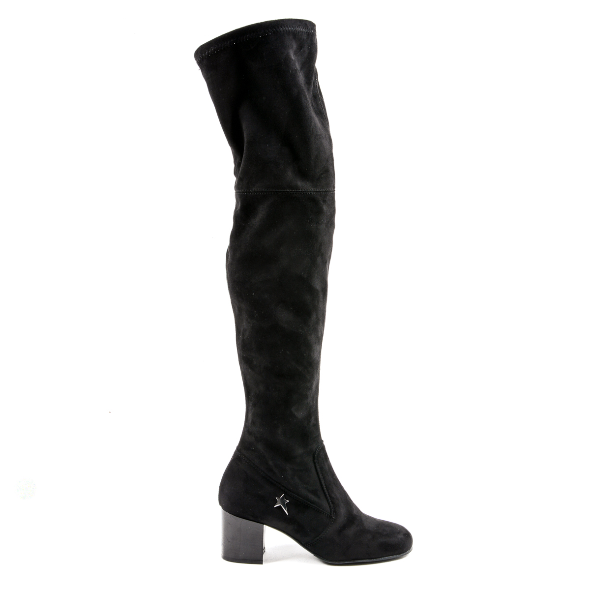 Andrew Charles Womens High Boot Black MARIAH