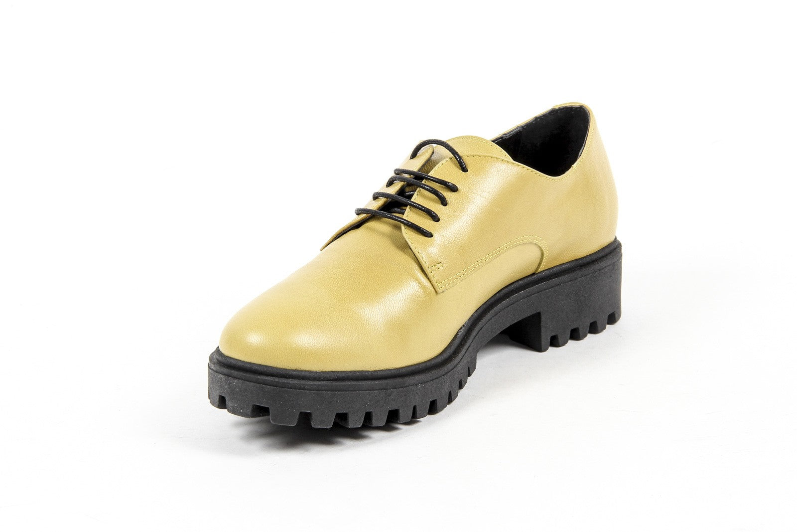 Zapatos con cordones para mujer V 1969 Italia C01 VITELLO GIALLO
