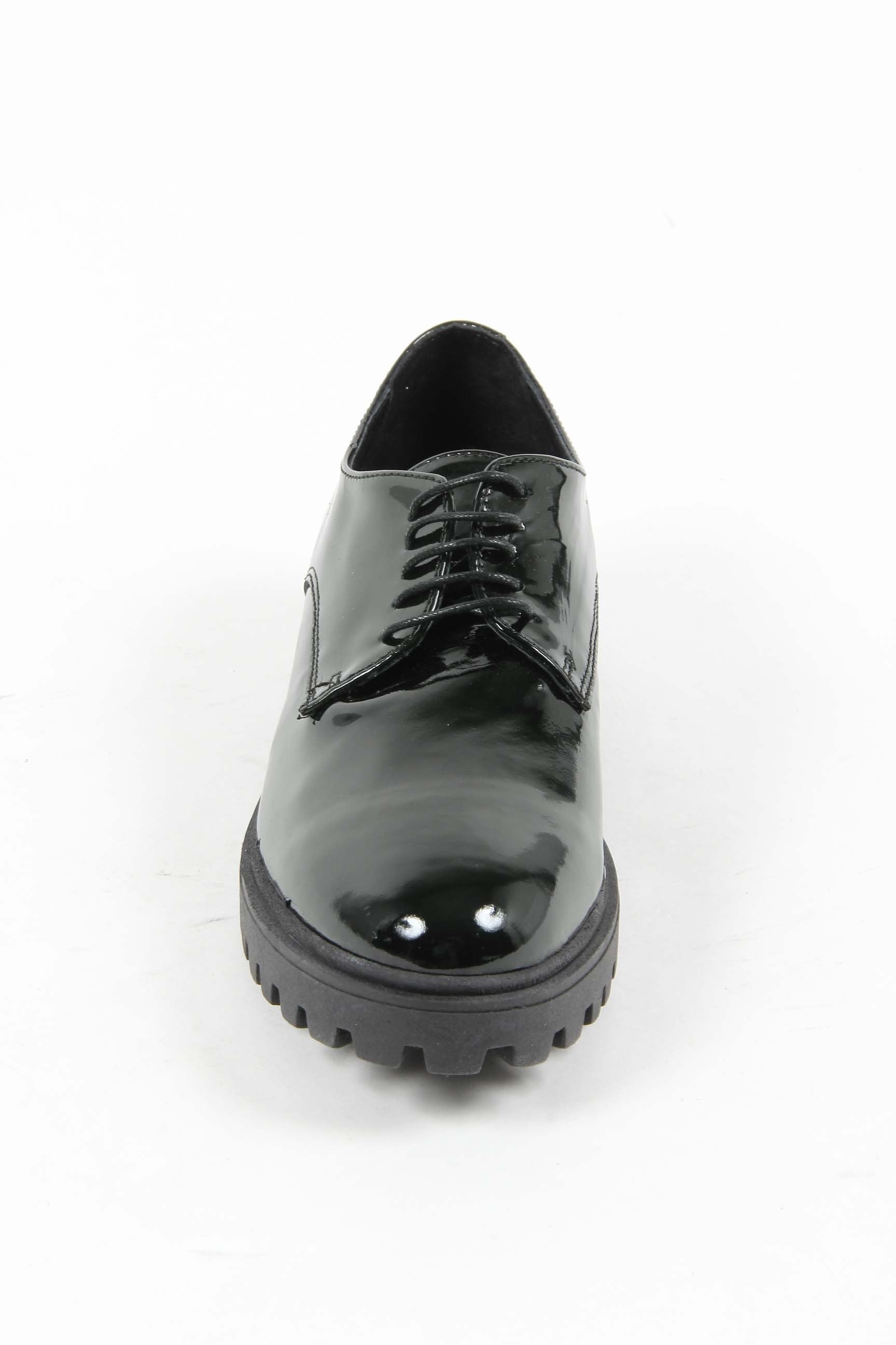 V 1969 Italia Zapato con cordones para mujer C01 VERNICE VERDE