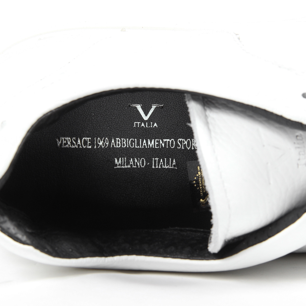 V 1969 Italia Mens Sneaker V5421N ALCE BOTTOLATO BIANCO