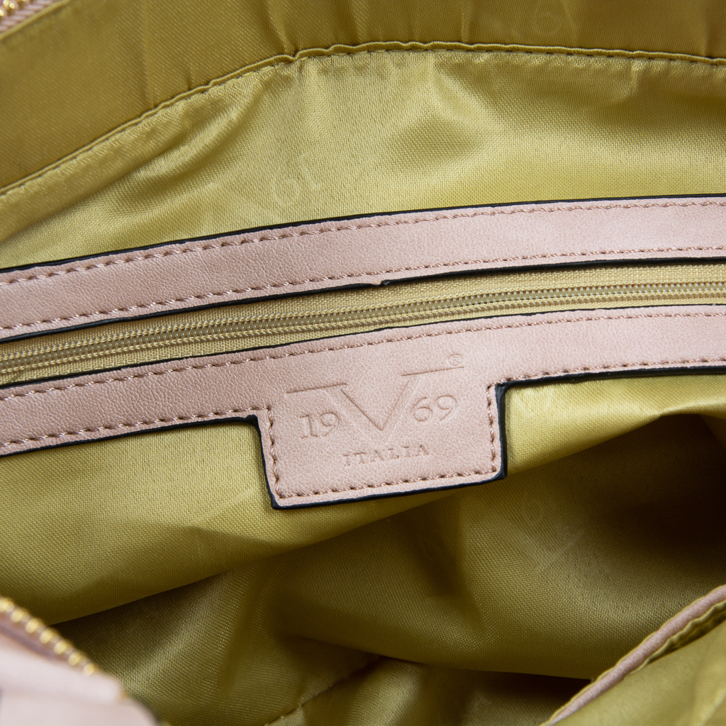 Bolso de mano para mujer V 1969 Italia Rosa CRISTINA
