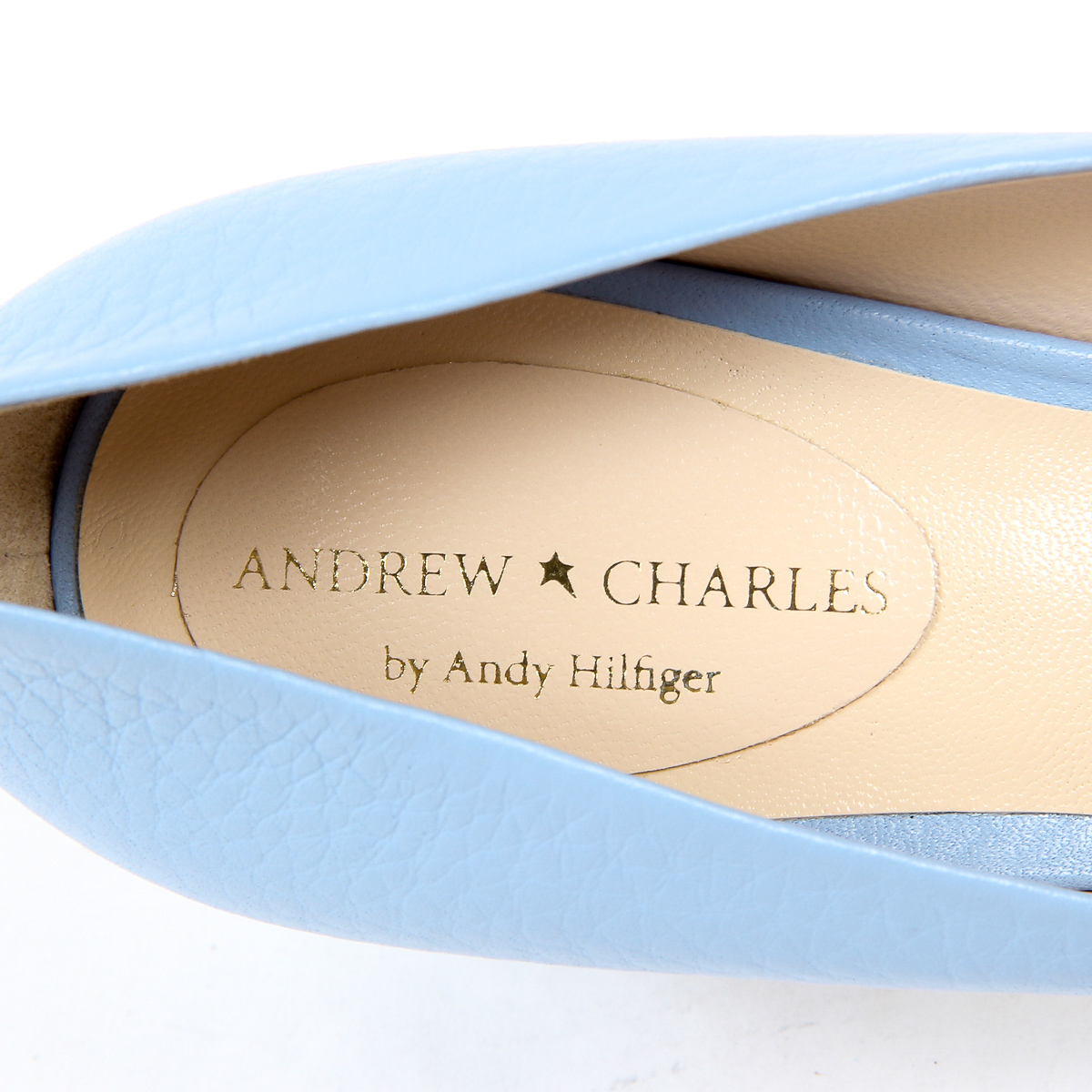 Andrew Charles Womens Pump Light Blue EVA