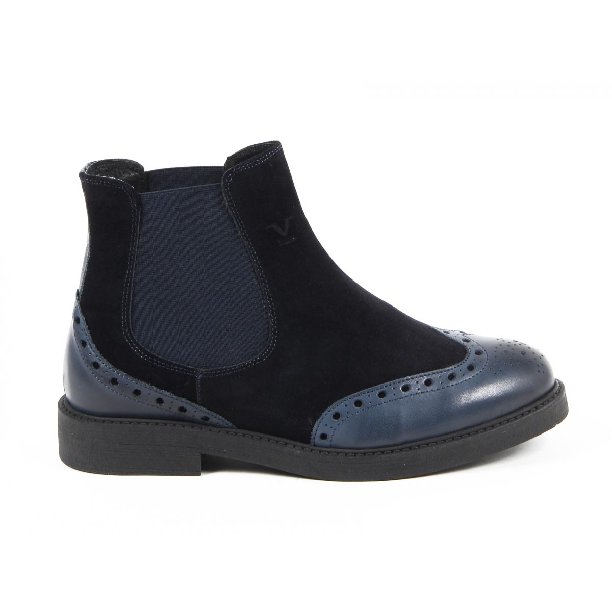 Botín para hombre V 1969 Italia V7015 AZUL MARINO