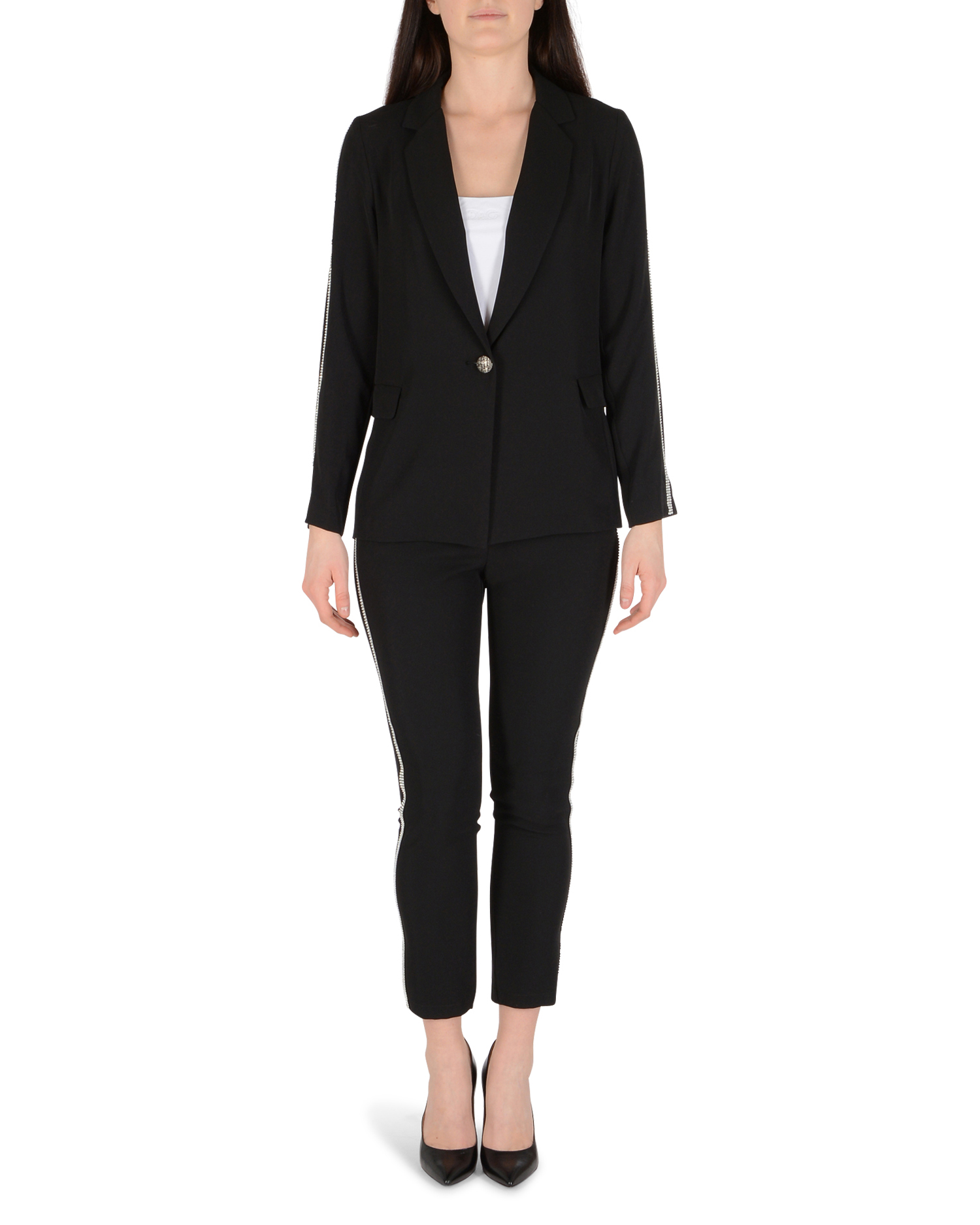 19V69 Italia Woman Pants Black PANTALONE ELENA NERO