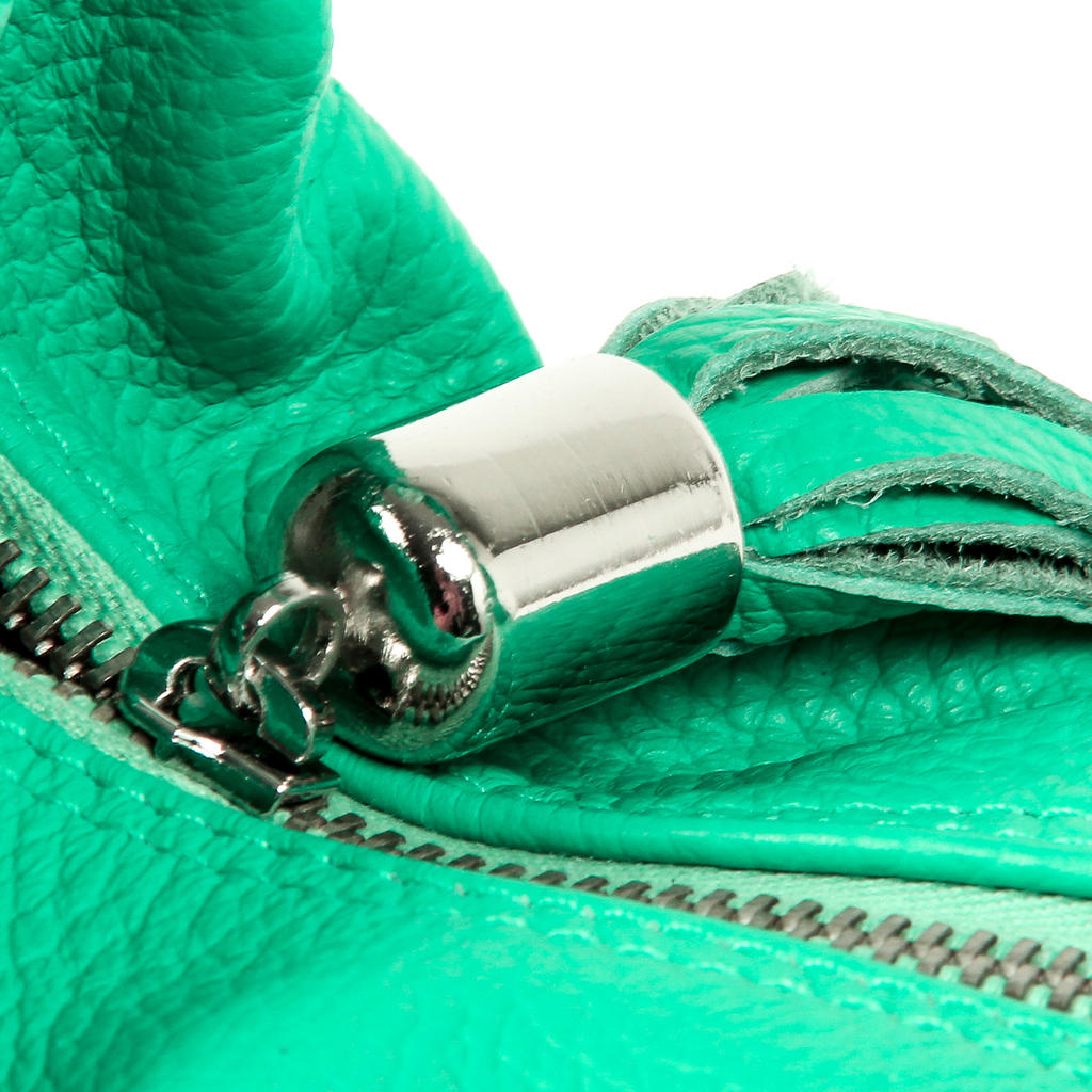 V 1969 Italia Womens Handbag Green OSLO