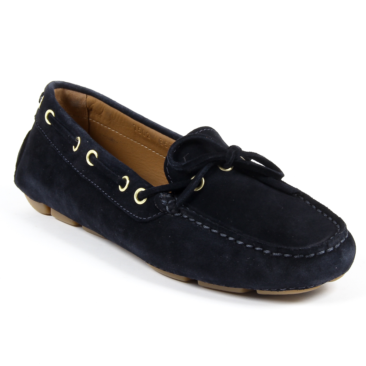 Mocasines V 1969 Italia para mujer, color azul oscuro, PISA